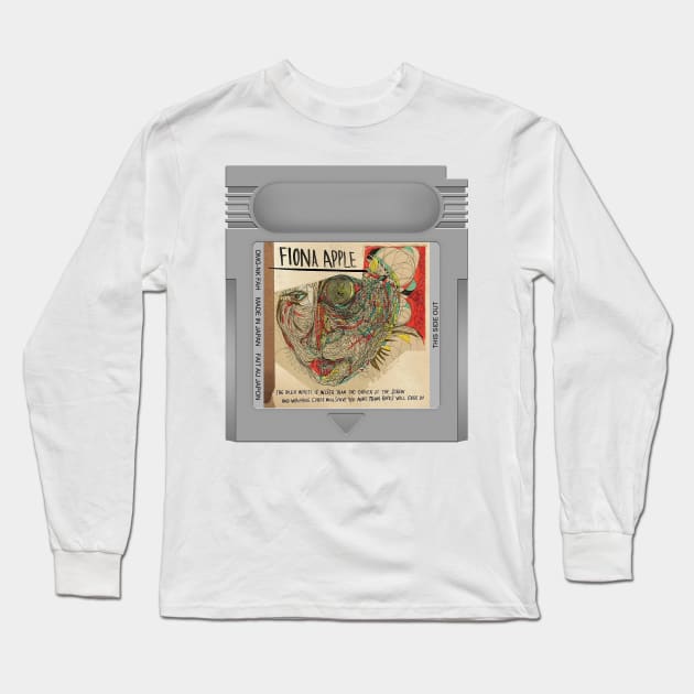 The Idler Wheel… Game Cartridge Long Sleeve T-Shirt by PopCarts